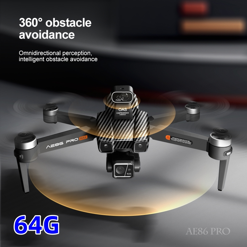 Drone Gimbal 3 Axis - طائرة بدون طيار احترافية AE86 PRO