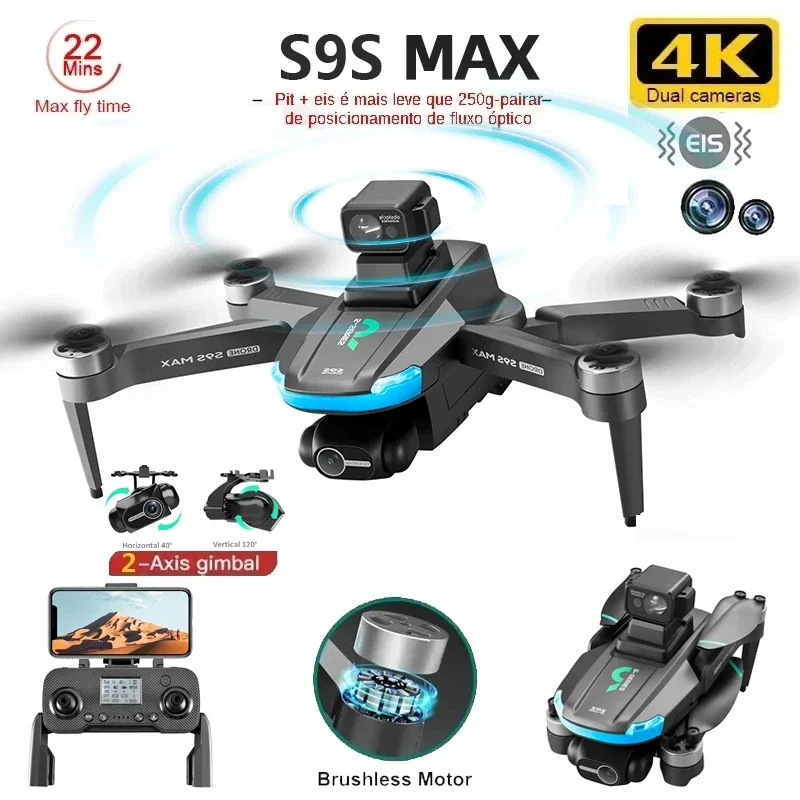 Drone Gimbal Controller - جديد S9S ماكس طائرة صغيرة بدون