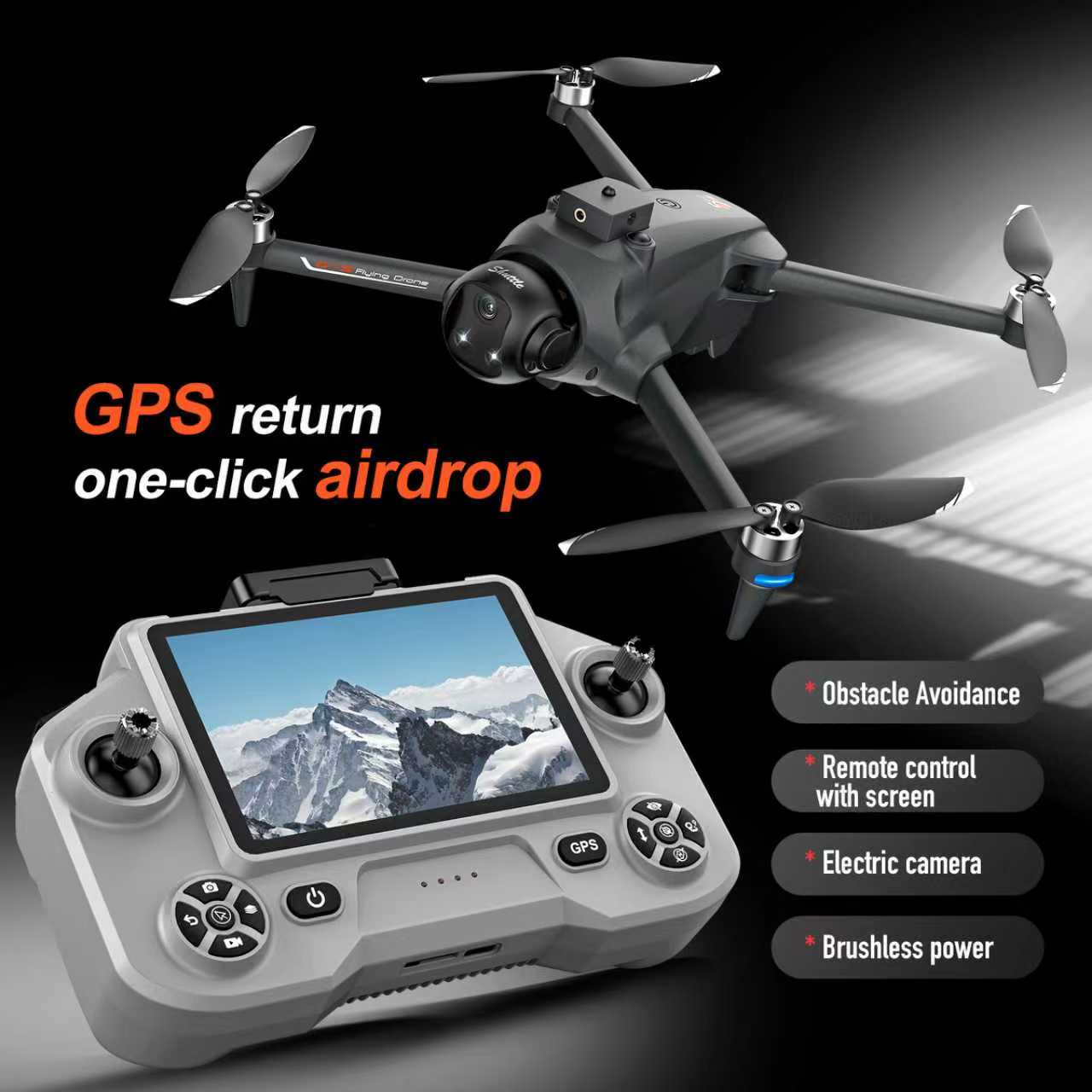 Drone Gimbal 2 Axis - طائرة بدون طيار YL059 FPV GPS