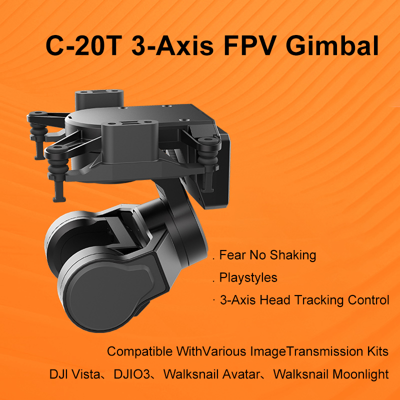 Drone Gimbal Mount - جيمبال ثلاثي المحاور لطائرات السباق بدون