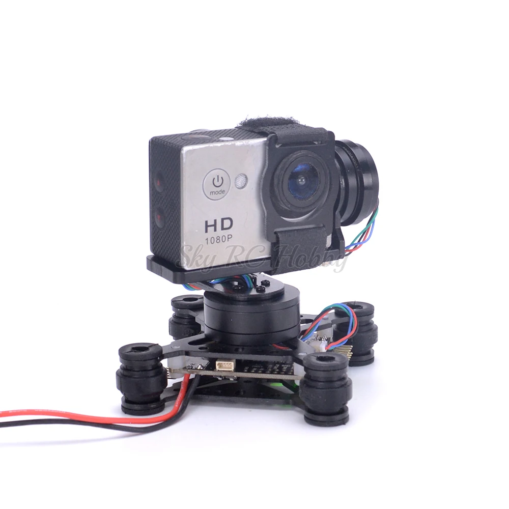 خفيفة الوزن 2-محور/3-محور فرش  - مراجعة Drone Gimbal For Gopro Hero وسعره