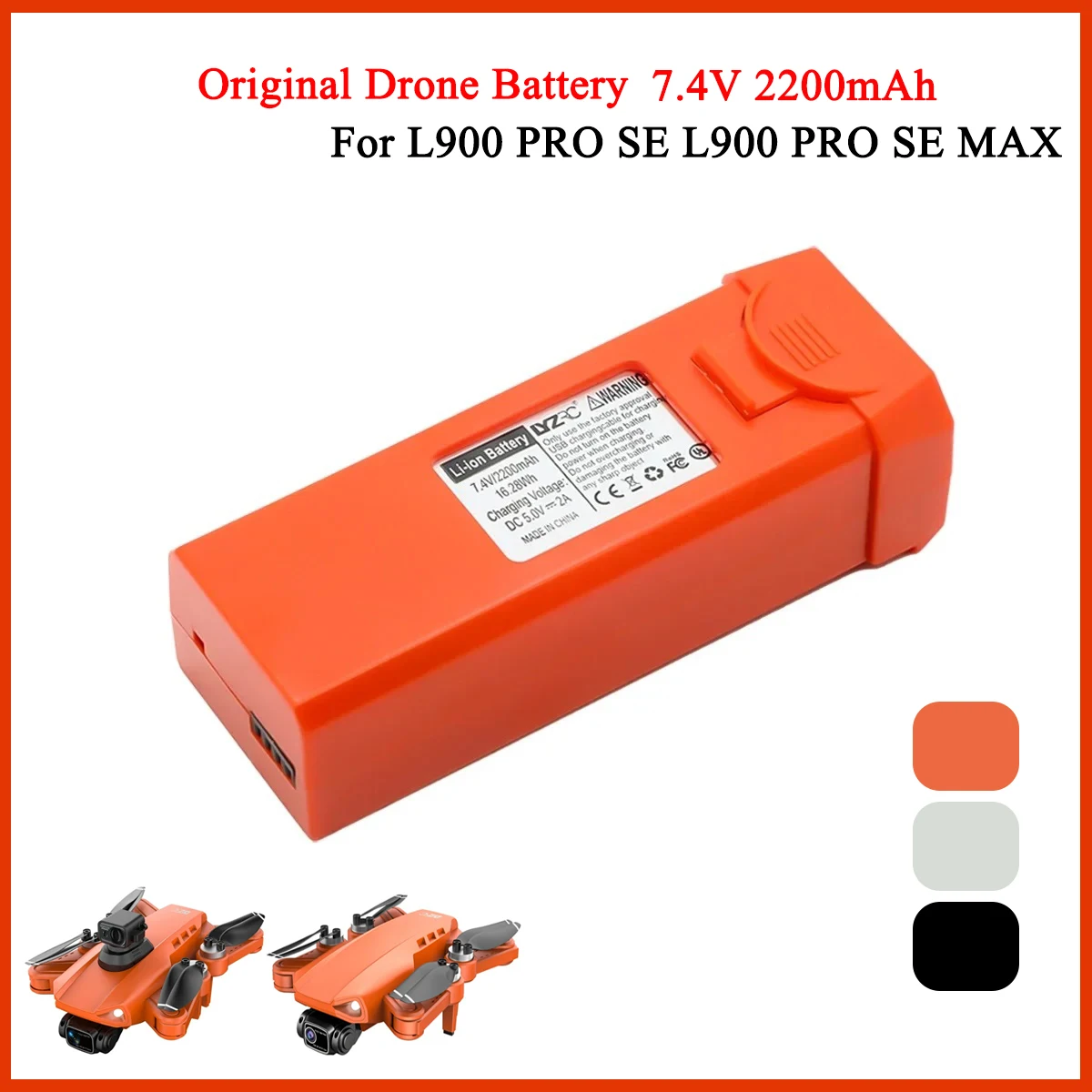 L900 PRO SE Max بطارية طائرة ب - مراجعة Drone Gimbal 2 Axis وسعره
