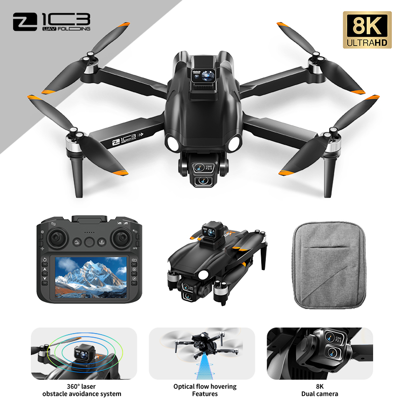 طائرة بدون طيار Z103 Ultra احت - مراجعة Drone Gimbal Mount وسعره
