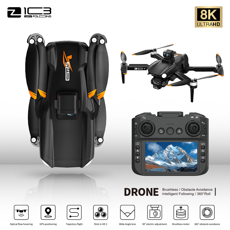طائرة بدون طيار Z103 Ultra احت - مراجعة Drone Gimbal Mount وسعره