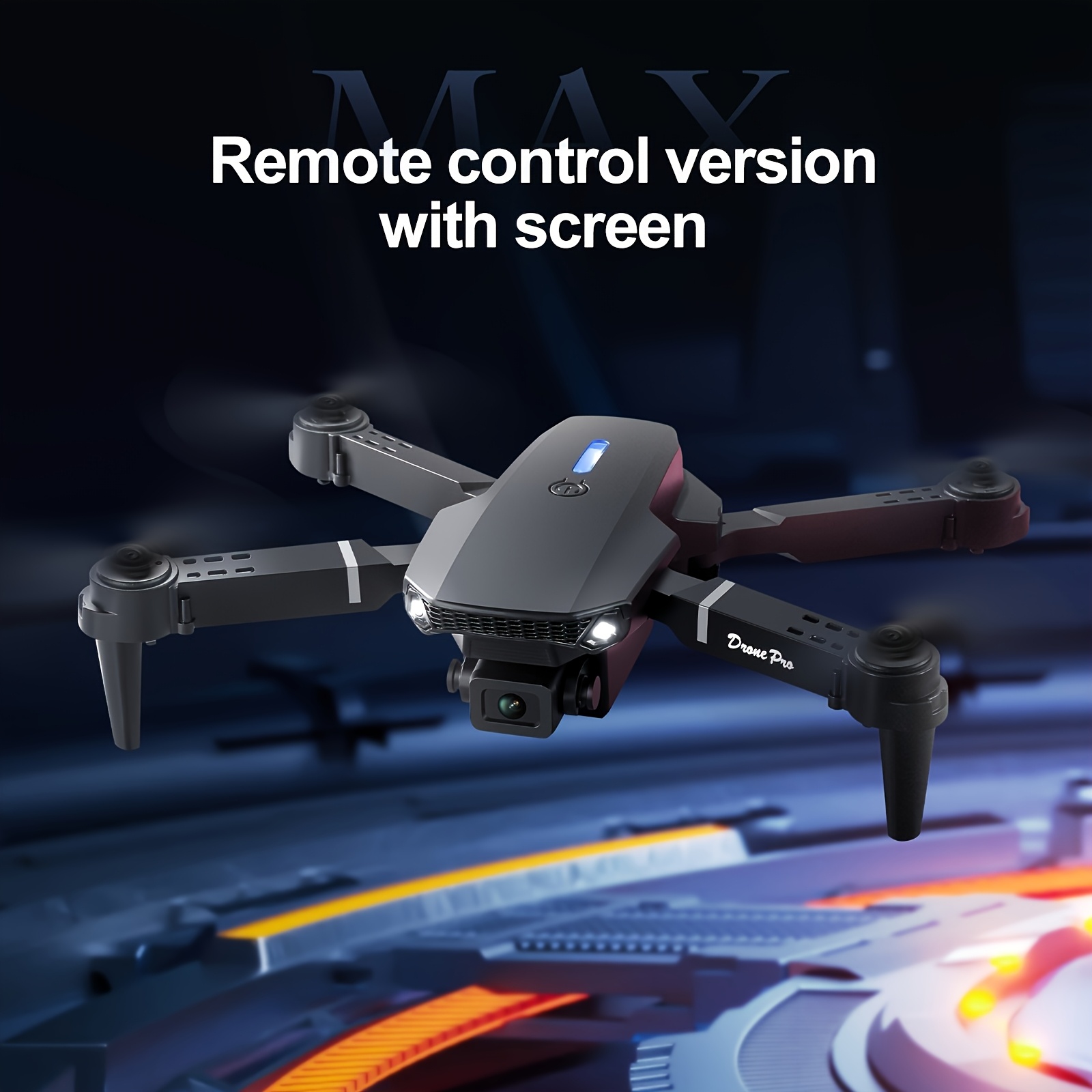 طائرة بدون طيار E88PRO MAX الق - مراجعة Drone Gimbal Brushless وسعره