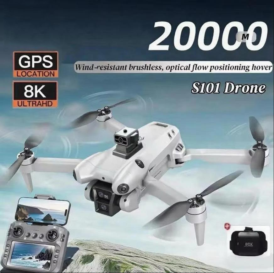 Xiaomi S101 Drone 8K HD كاميرا - مراجعة Drone Gimbal Mount وسعره