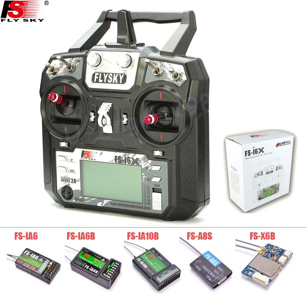 FLYSKY FS-i6X FS i6X 10CH 2.4  - مراجعة Drone Gimbal Controller وسعره